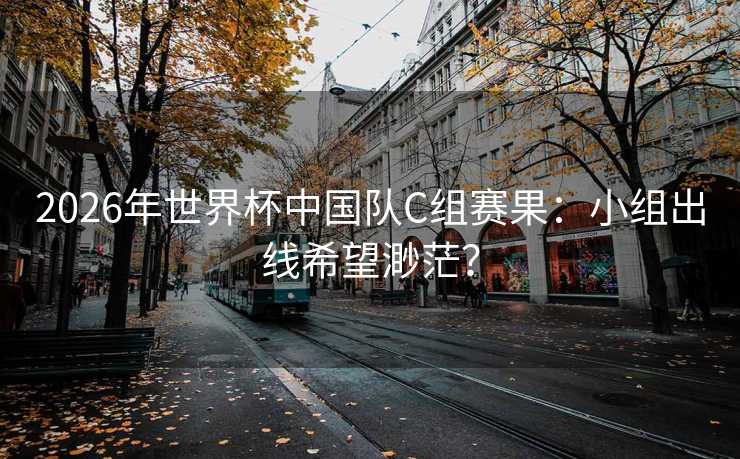 2026年世界杯中国队C组赛果：小组出线希望渺茫？